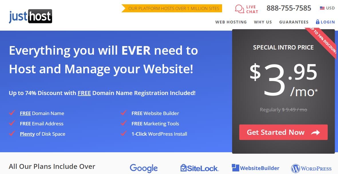 JustHost：国外便宜VPS，200Mbps起步不限流量，可选香港/欧洲/美/俄等19个机房，部分解锁流媒体/一键更换IP，月付11元起