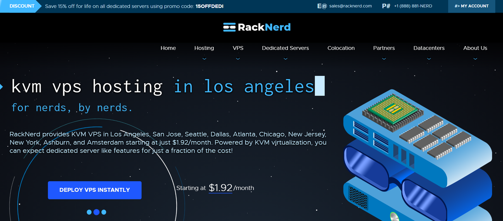 2022年美国VPS测评 – racknerd